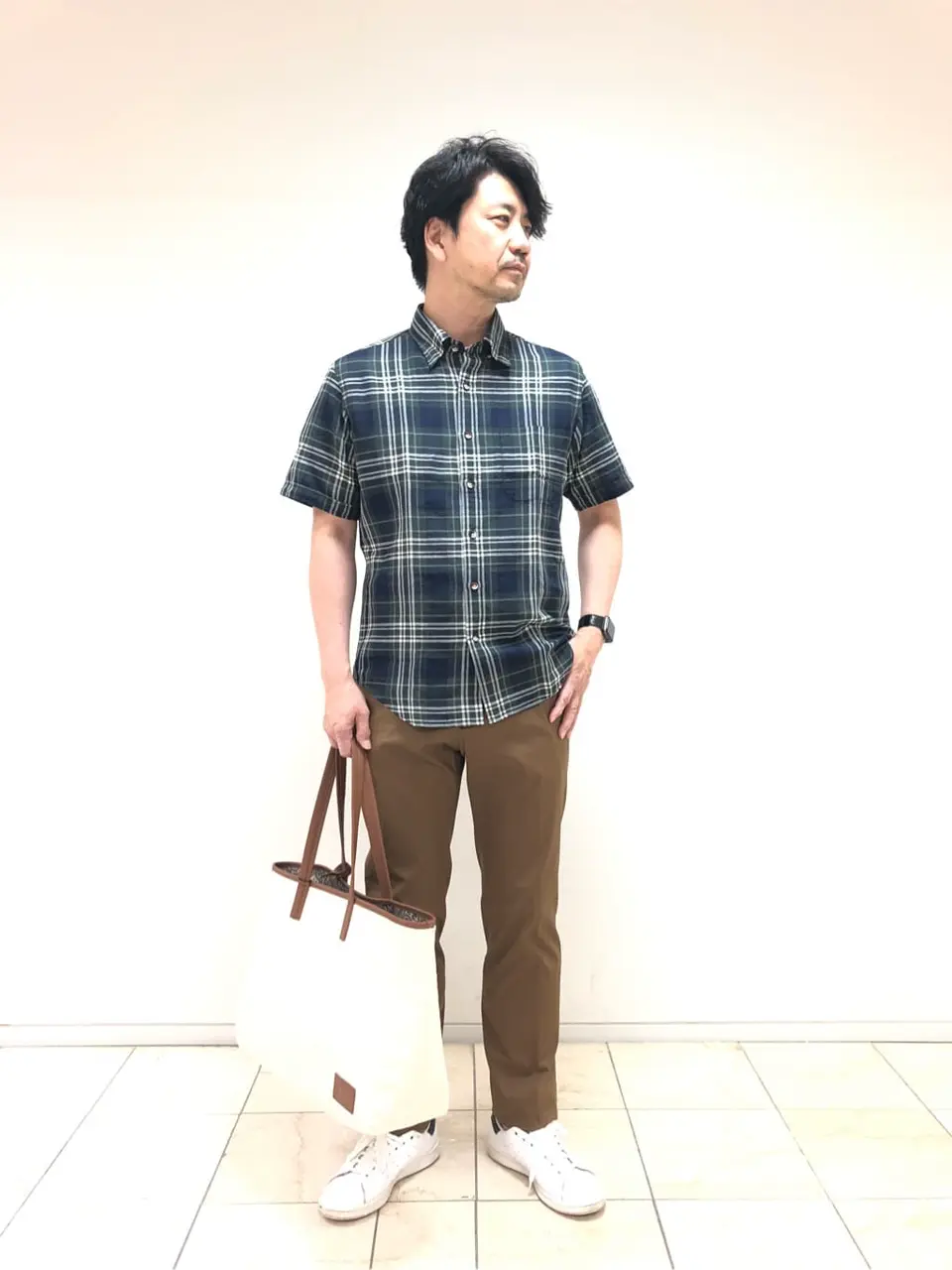 JOSEPH ABBOUD 植岡 コーディネート画像