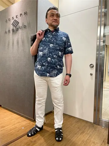 JOSEPH ABBOUD 辰見 コーディネート画像