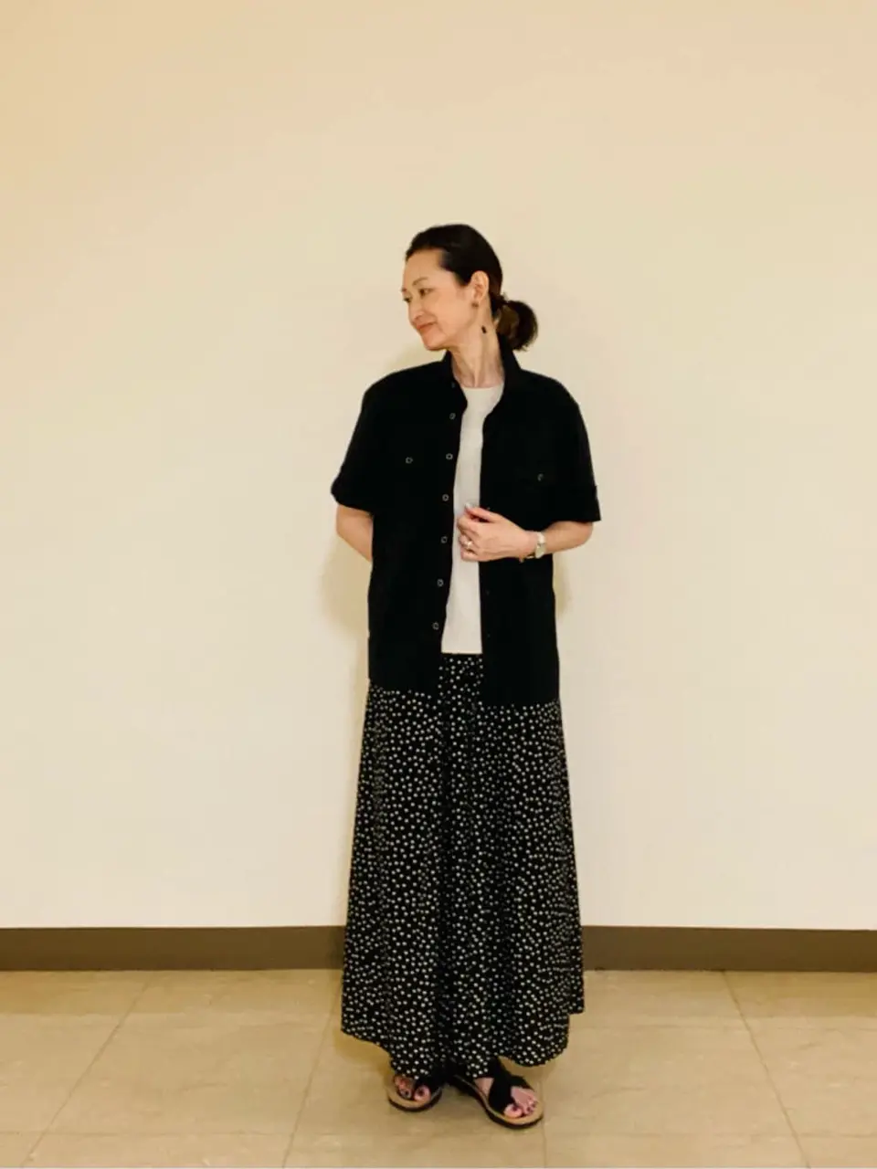  たかい　かおり コーディネート画像