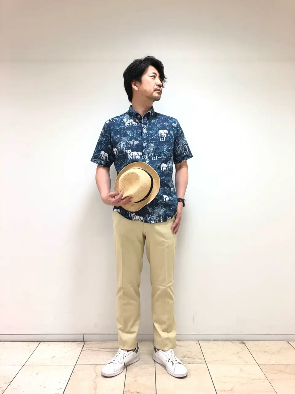 JOSEPH ABBOUD 植岡 コーディネート画像