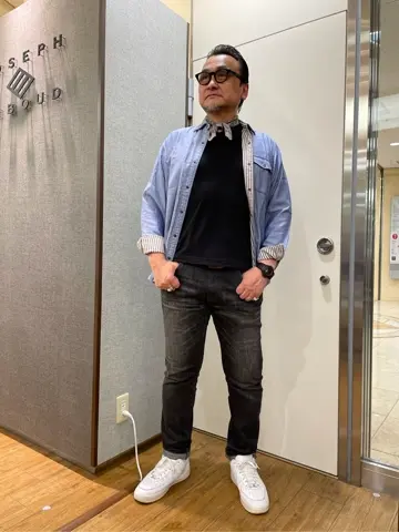 JOSEPH ABBOUD 辰見 コーディネート画像