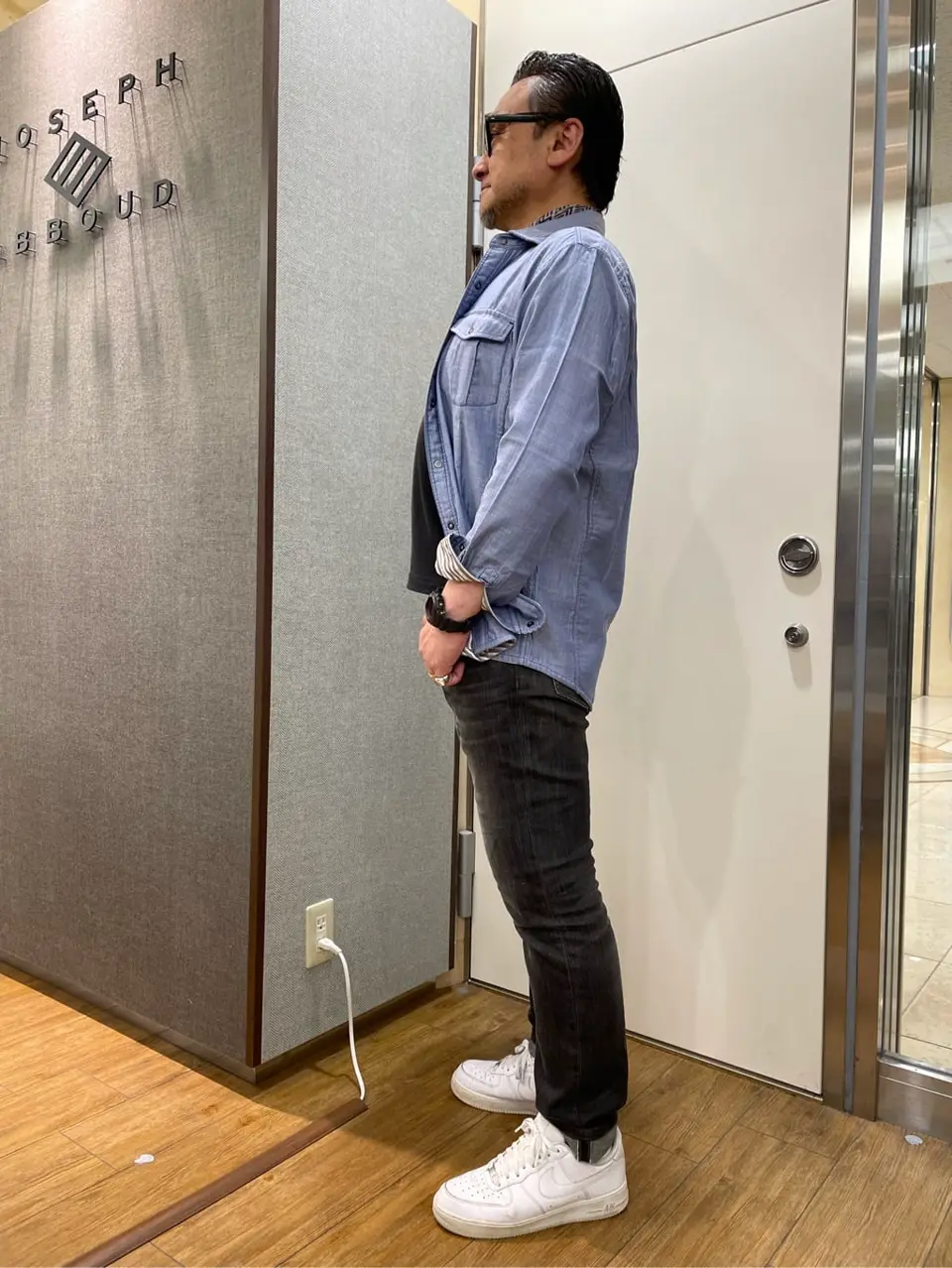 JOSEPH ABBOUD 辰見 コーディネート画像