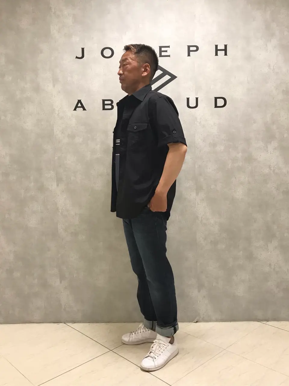 JOSEPH ABBOUD 佐藤 コーディネート画像