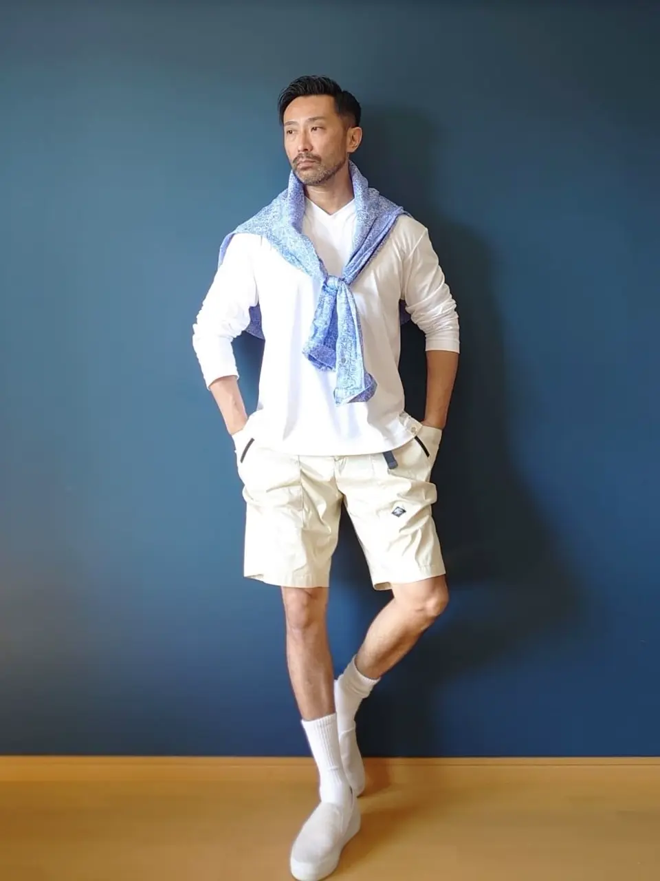 JOSEPH ABBOUD 安東 コーディネート画像