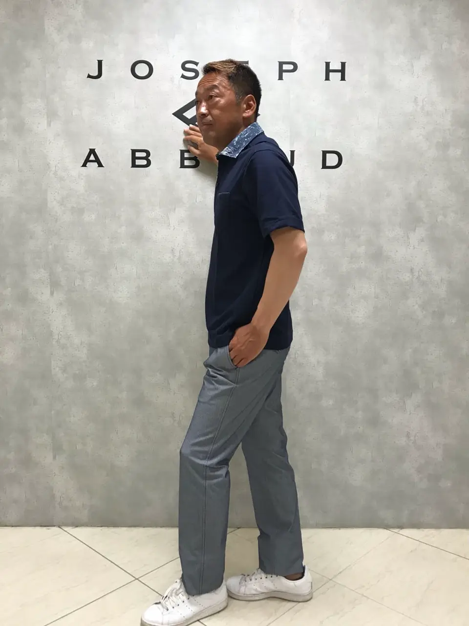 JOSEPH ABBOUD 佐藤 コーディネート画像