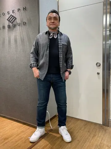 JOSEPH ABBOUD 辰見 コーディネート画像