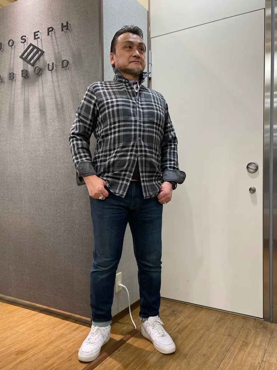 JOSEPH ABBOUD 辰見 コーディネート画像