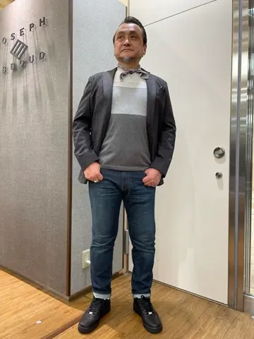 JOSEPH ABBOUD 辰見 コーディネート画像