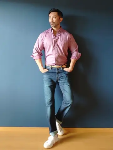 JOSEPH ABBOUD 安東 コーディネート画像