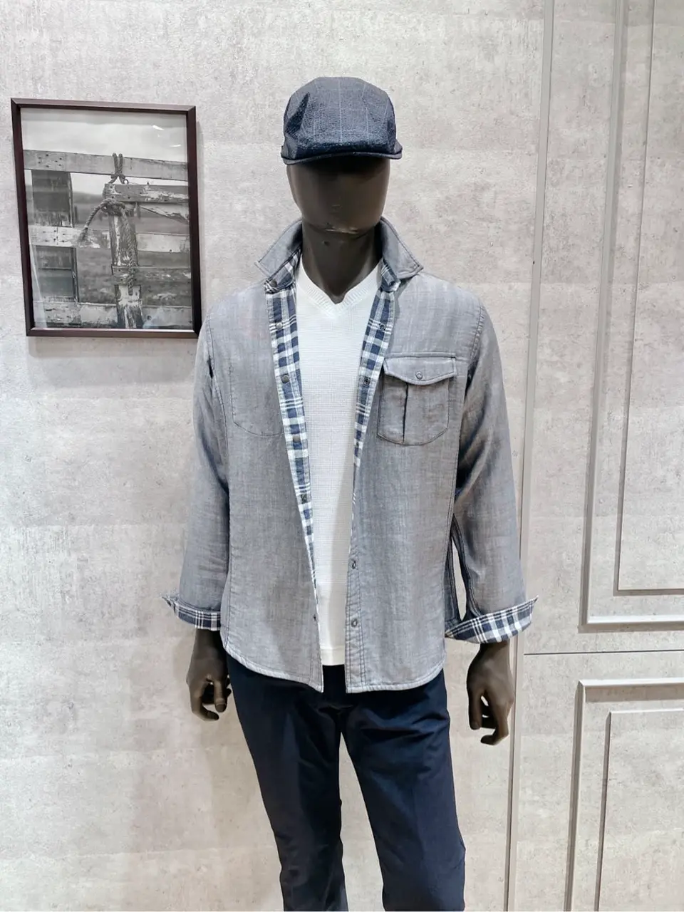 JOSEPH ABBOUD 二澤 コーディネート画像