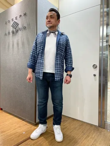 JOSEPH ABBOUD 辰見 コーディネート画像