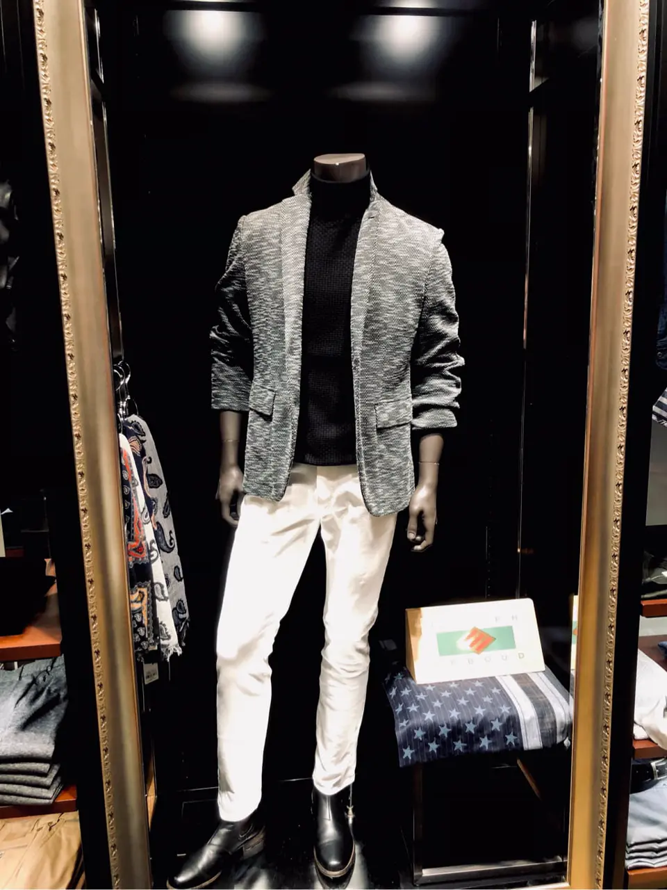 JOSEPH ABBOUD 新林 コーディネート画像