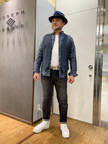 JOSEPH ABBOUD 辰見 コーディネート画像