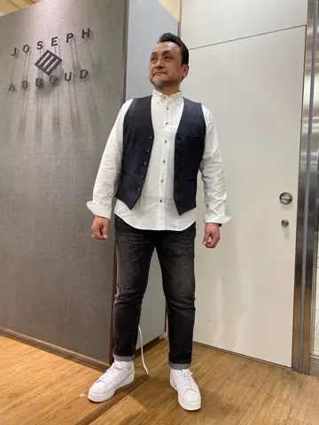 JOSEPH ABBOUD 辰見 コーディネート画像