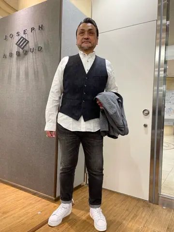 JOSEPH ABBOUD 辰見 コーディネート画像