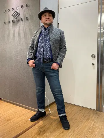 JOSEPH ABBOUD 辰見 コーディネート画像