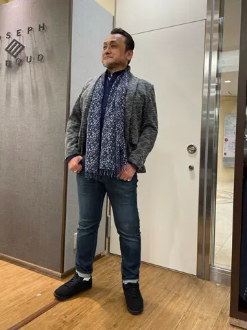 JOSEPH ABBOUD 辰見 コーディネート画像