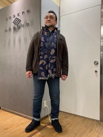 JOSEPH ABBOUD 辰見 コーディネート画像