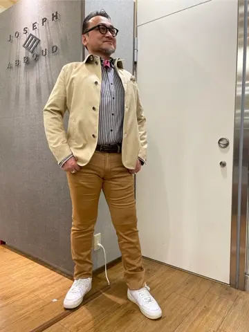 JOSEPH ABBOUD 辰見 コーディネート画像