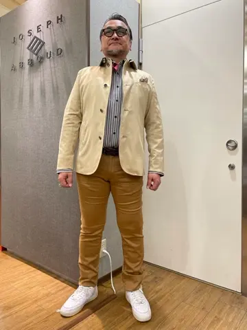 JOSEPH ABBOUD 辰見 コーディネート画像