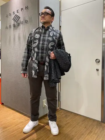 JOSEPH ABBOUD 辰見 コーディネート画像