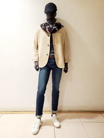 JOSEPH ABBOUD 亀井 コーディネート画像