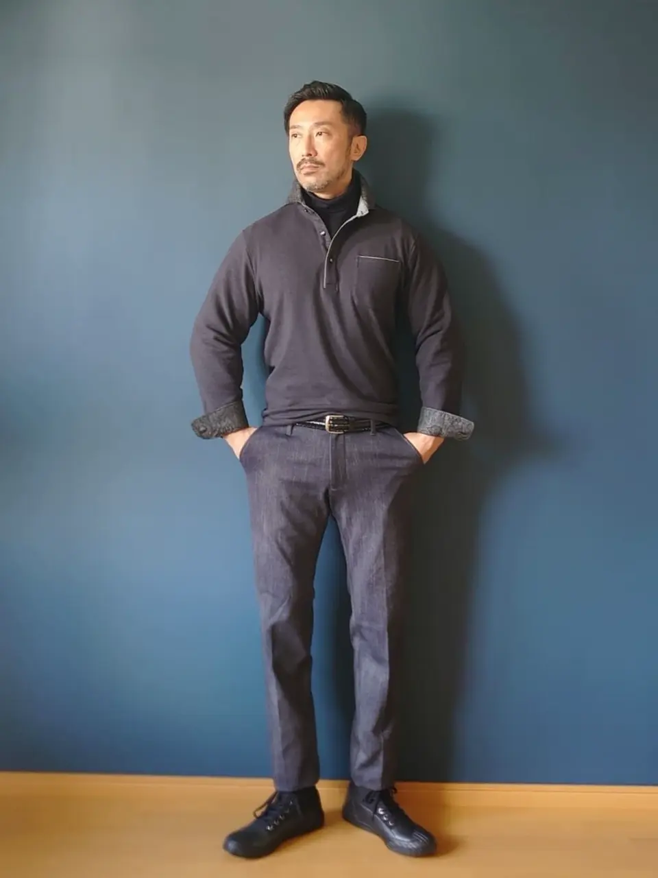 JOSEPH ABBOUD 安東 コーディネート画像