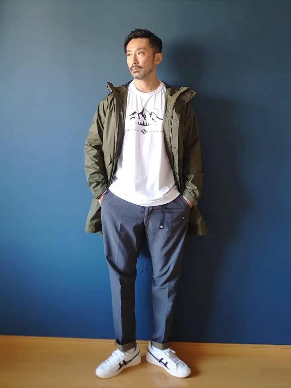 JOSEPH ABBOUD 安東 コーディネート画像