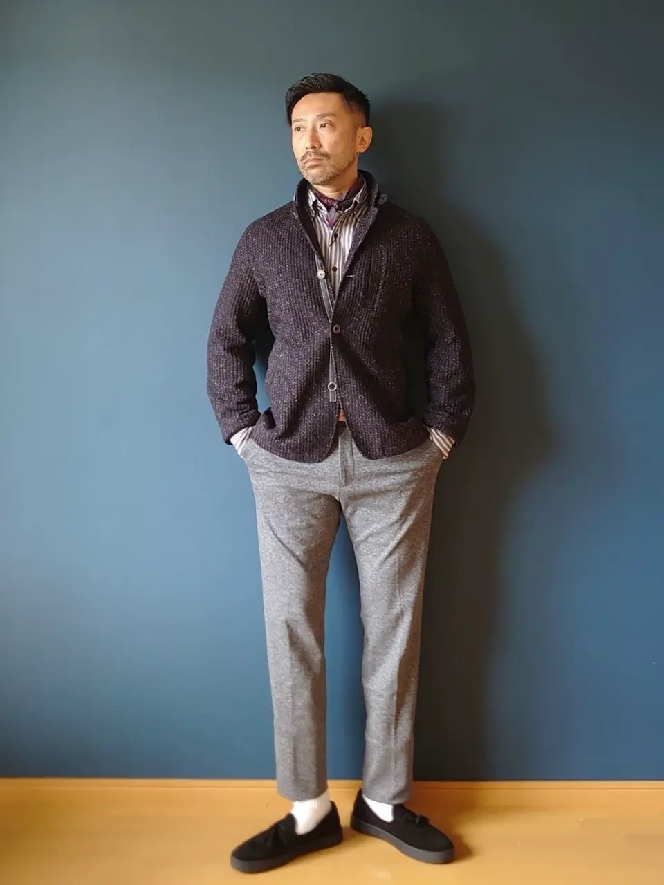 JOSEPH ABBOUD 安東 コーディネート画像