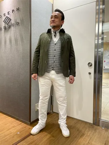 JOSEPH ABBOUD 辰見 コーディネート画像