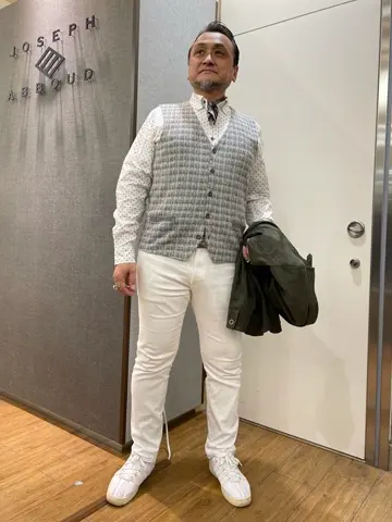 JOSEPH ABBOUD 辰見 コーディネート画像