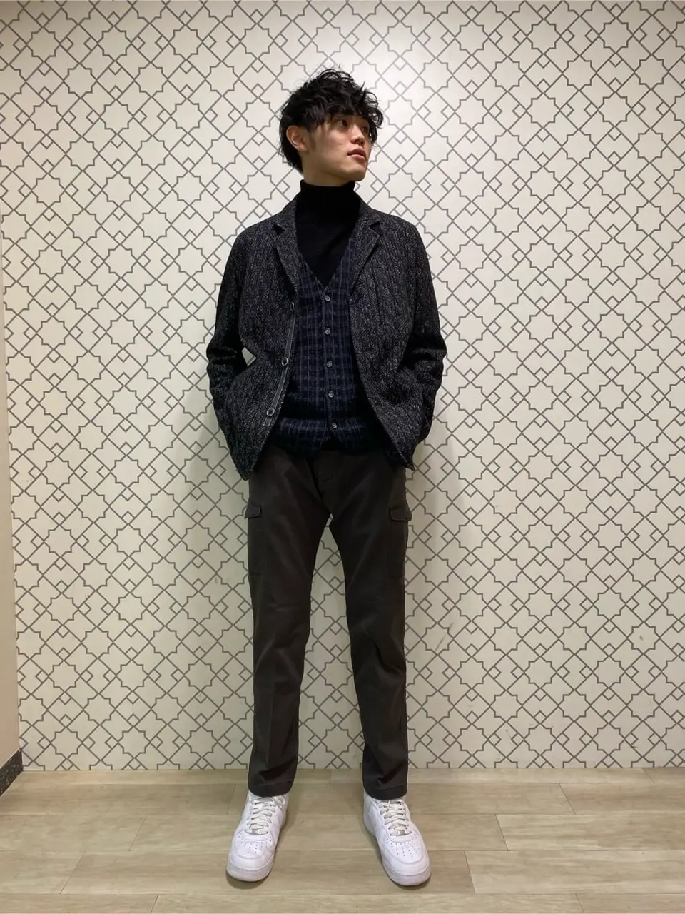 JOSEPH ABBOUD 加藤晴暉 コーディネート画像