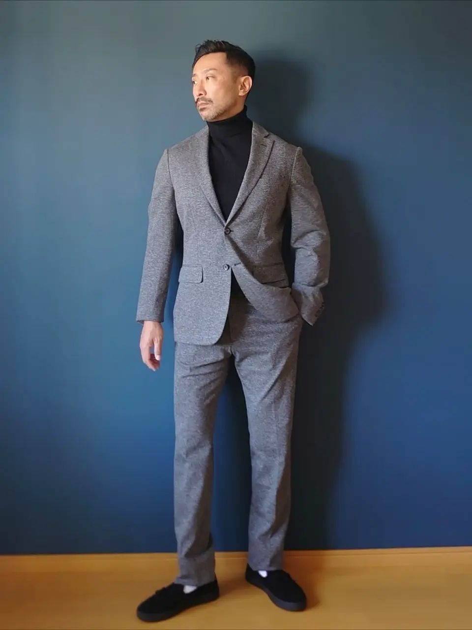 JOSEPH ABBOUD 安東 コーディネート画像