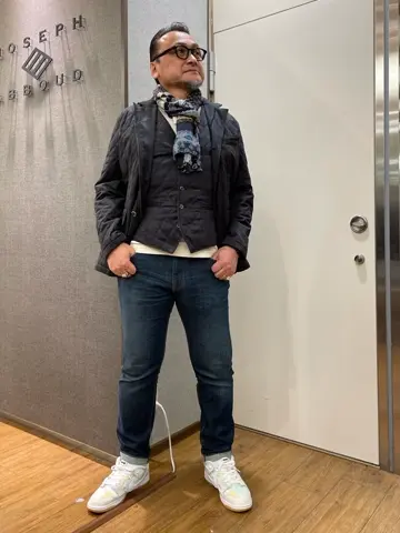 JOSEPH ABBOUD 辰見 コーディネート画像