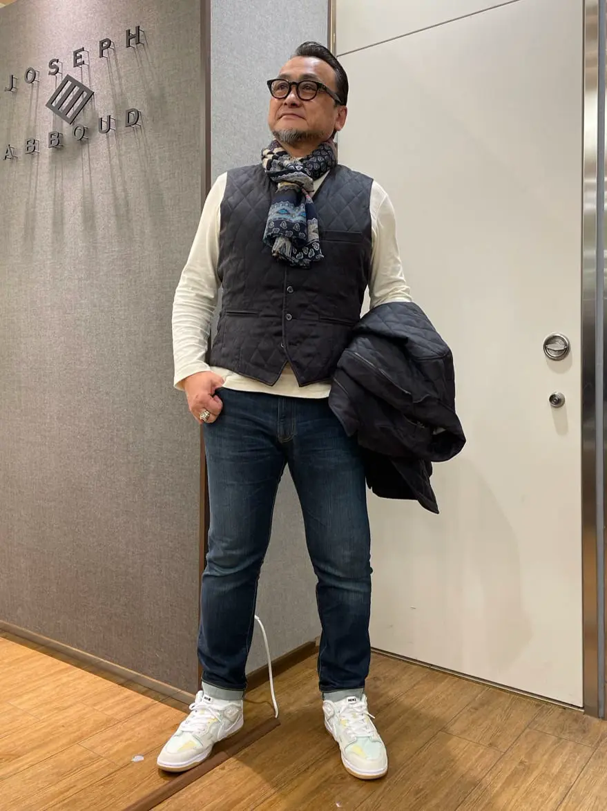 JOSEPH ABBOUD 辰見 コーディネート画像