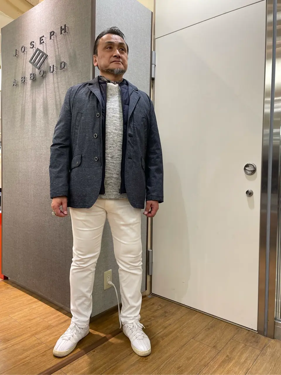 JOSEPH ABBOUD 辰見 コーディネート画像