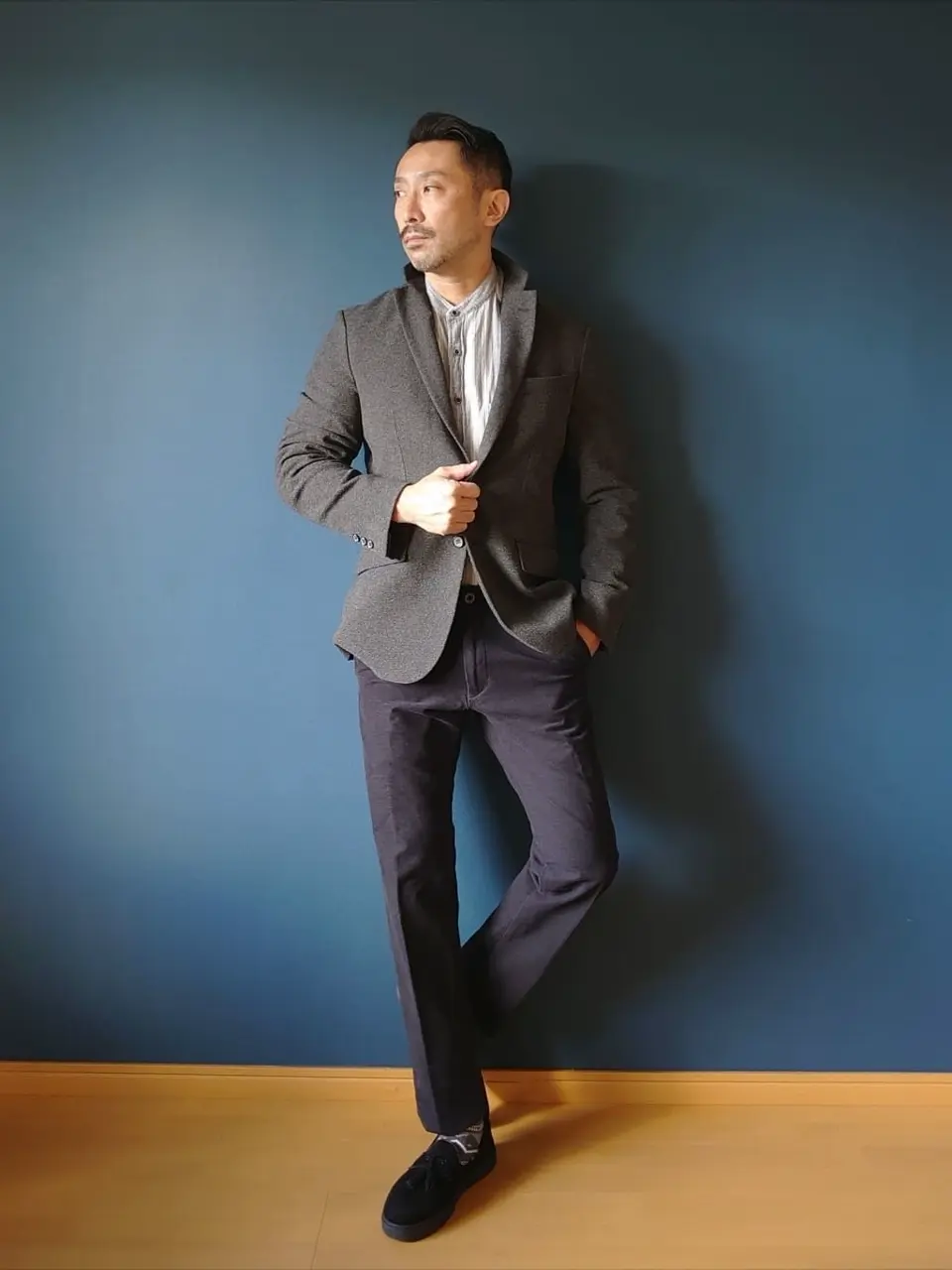 JOSEPH ABBOUD 安東 コーディネート画像