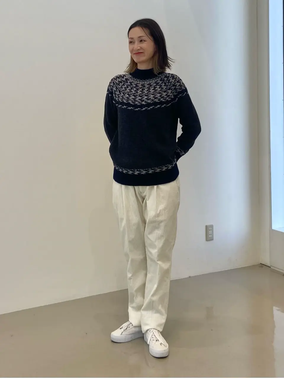 JOSEPH ABBOUD たかい　かおり コーディネート画像