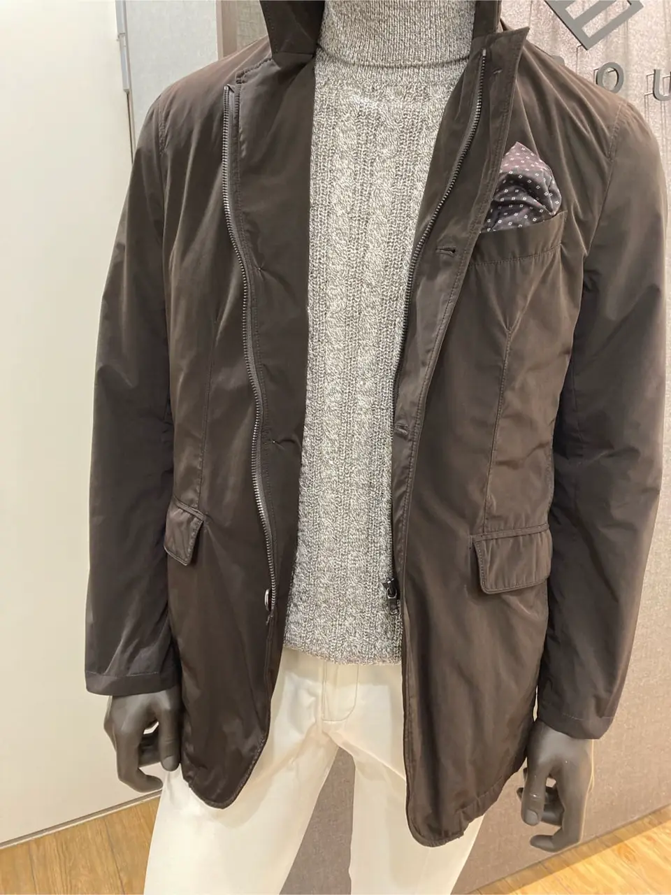JOSEPH ABBOUD 丈六 コーディネート画像