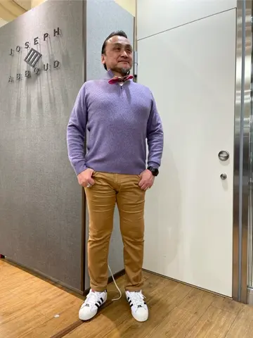 JOSEPH ABBOUD 辰見 コーディネート画像