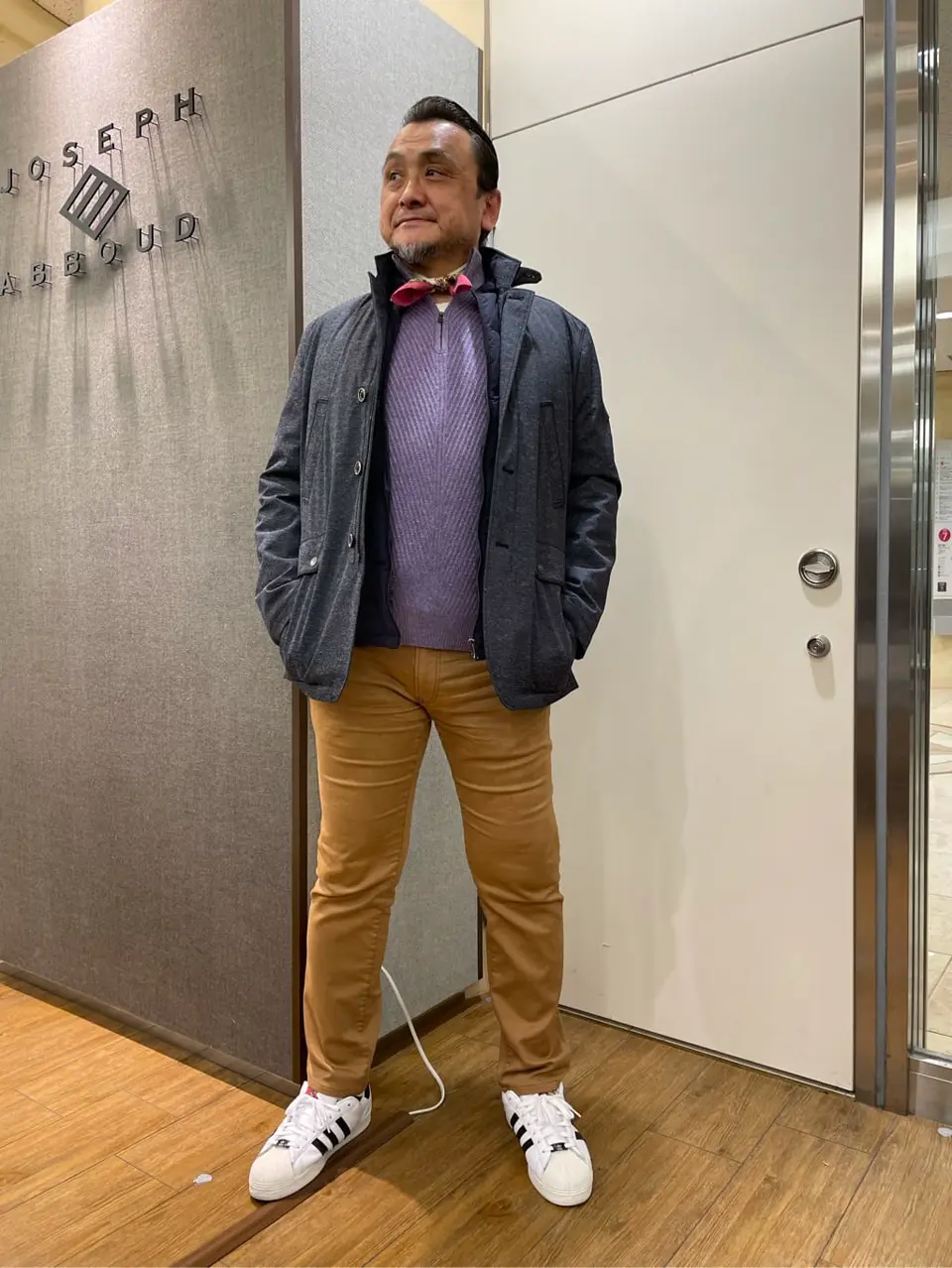 JOSEPH ABBOUD 辰見 コーディネート画像