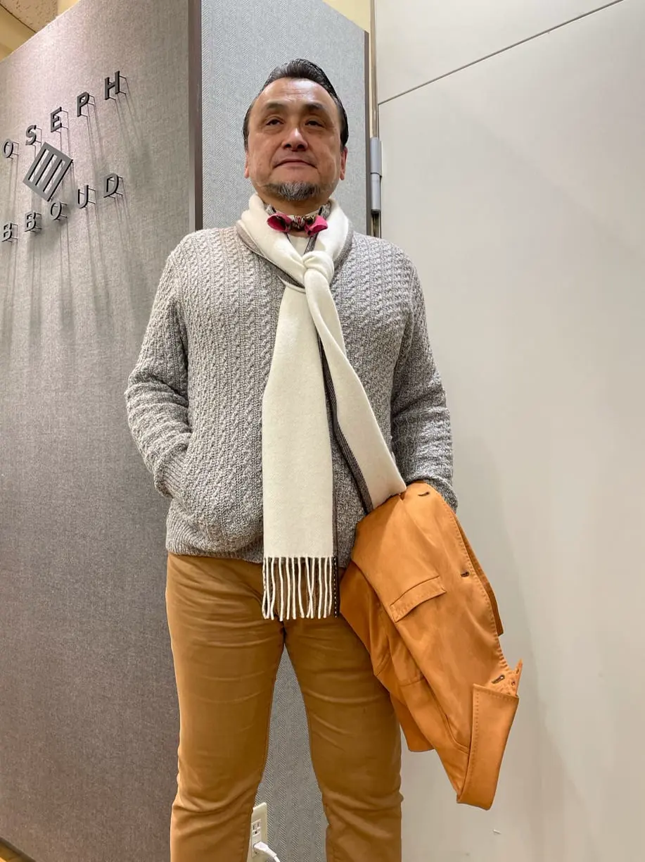 JOSEPH ABBOUD 辰見 コーディネート画像