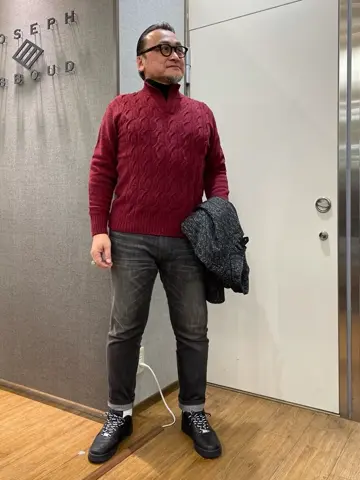 JOSEPH ABBOUD 辰見 コーディネート画像
