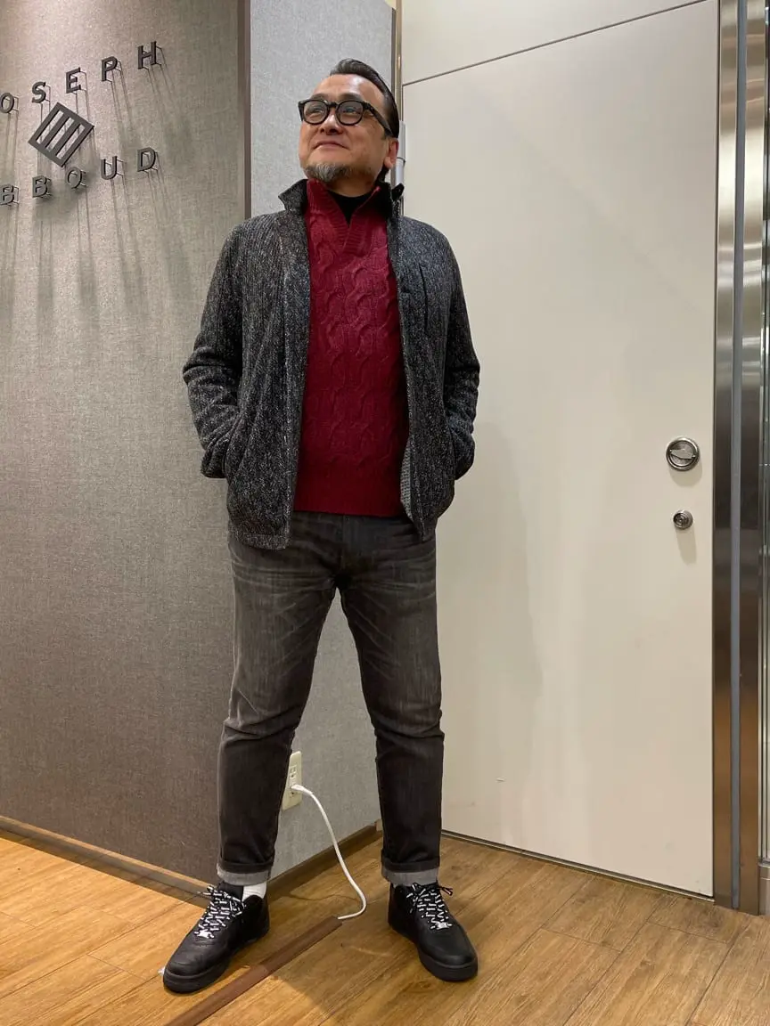 JOSEPH ABBOUD 辰見 コーディネート画像