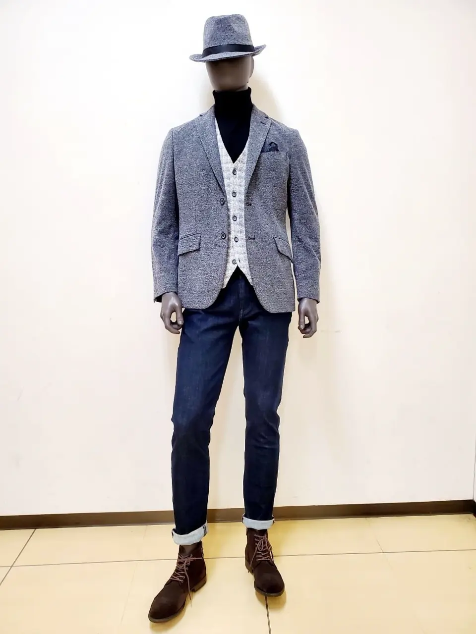 JOSEPH ABBOUD 亀井 コーディネート画像