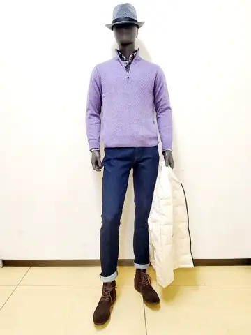 JOSEPH ABBOUD 亀井 コーディネート画像