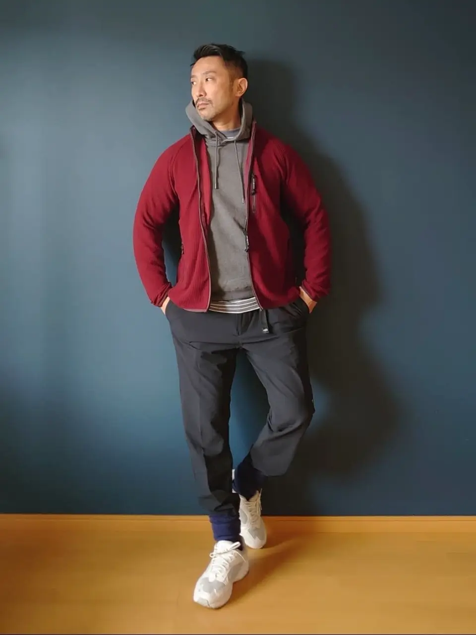 JOSEPH ABBOUD 安東 コーディネート画像