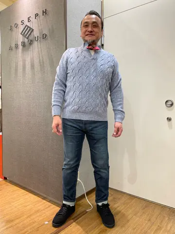 JOSEPH ABBOUD 辰見 コーディネート画像