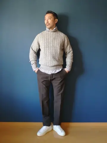 JOSEPH ABBOUD 安東 コーディネート画像