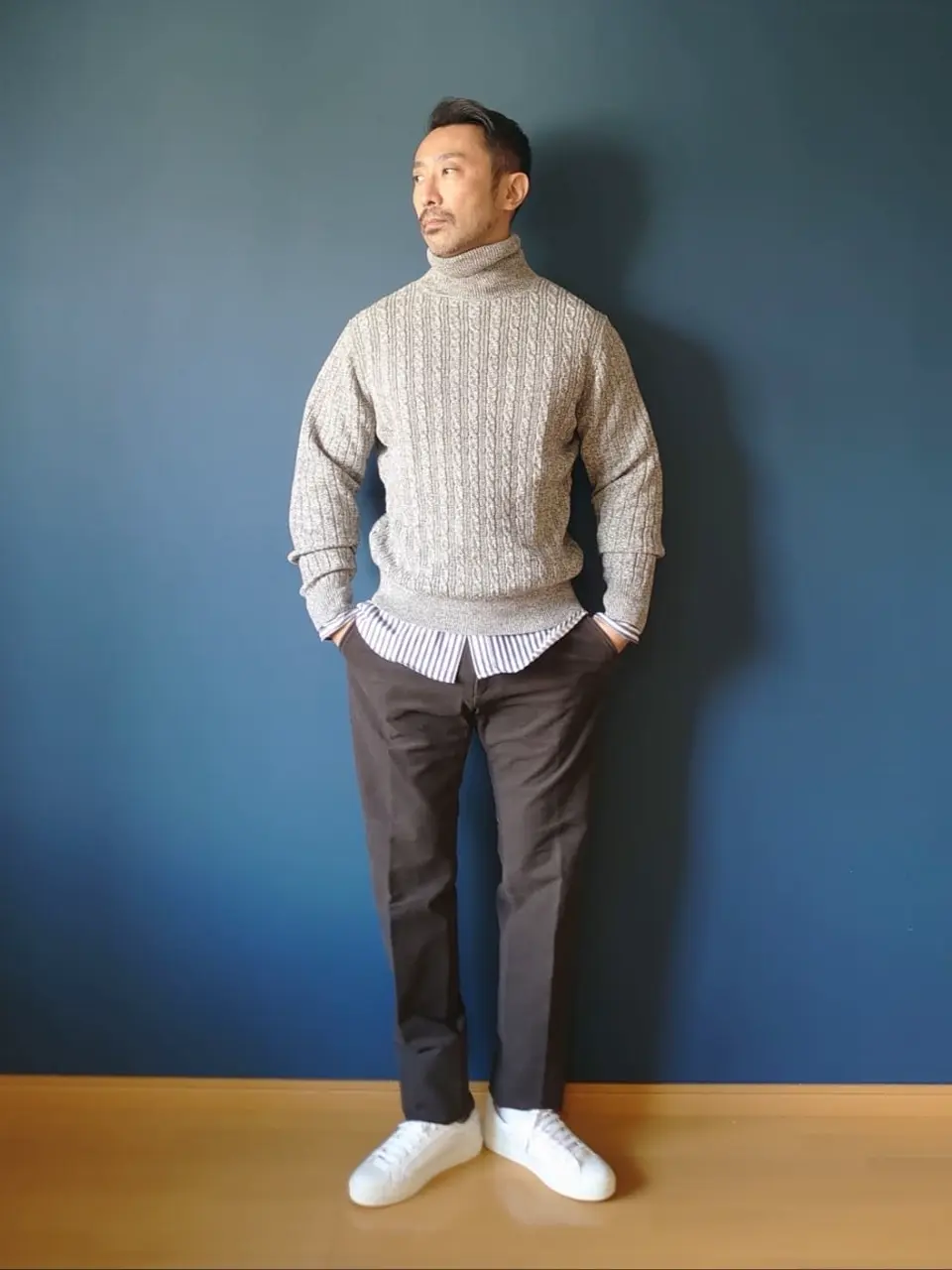 JOSEPH ABBOUD 安東 コーディネート画像